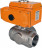Кран шаровой BV3232P(4pc)-SP-3WT-T-ISO-H Ду40 Ру63 стандартнопроходной T-тип, трехходовой, нержавеющая сталь, внутренняя резьба, уплотнение - PTFE, с эл. приводом E34-N-005EM-O1-220VAC-У1 в Перми