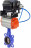 Затвор дисковый поворотный WBV1432E-2W-Fb-H Ду125 Ру16, корпус - чугун GGG50, диск - нержавеющая сталь 316L, уплотнение - EPDM, с пневмоприводом PA-DA-083 и с электропневматическим поворотным позиционером YT-1000RSN с обратной связью в Перми