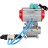 Кран шаровой BV3232P(3pc)-FP-W-ISO-H WDVF Ду40 Ру40 полнопроходной, трехсоставной, корпус - нержавеющая сталь 316, PTFE, под приварку, с пневмоприводом PA-DA-065, пневмораспределителем 4V320-10 AC220V и магнитным переключателем ALS200D в Перми