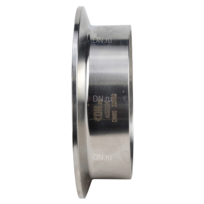 Штуцер CLAMP UC-31-W-119 Ду100 Ру10, корпус - нержавеющая сталь 304, присоединение - под приварку в Перми