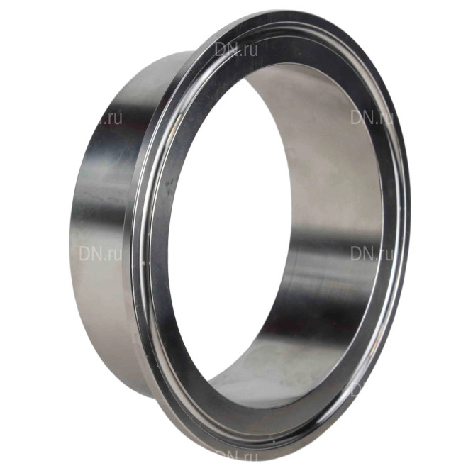 Штуцер CLAMP UC-31-W-119 Ду100 Ру10, корпус - нержавеющая сталь 304, присоединение - под приварку в Перми