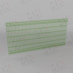 3Д забор зеленый (RAL 6005) 2500х2500х2 Light