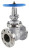 Задвижка клиновая 30нж64нж GVWR3131M-2W-F-S Ду150 Ру25 фланцевая, корпус - нержавеющая сталь 304, материал клина - нержавеющая сталь 304, уплотнение - металл, со штурвалом GAIR в Перми