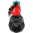 Кран шаровой BV4242E-FP-GRM-ISO Дн100 Ру10 полнопроходной, корпус - НПВХ, шар - НПВХ, уплотнение - EPDM, с пневмоприводом PA-SA-083, пневмораспределителем 4M310-08 DC24V и магнитным переключателем ALS200D в Перми