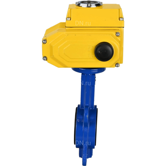 Затвор дисковый поворотный WBV1413E-2W-Fb-H Ду300 Ру16, корпус - чугун GGG50, диск - чугун GGG40, уплотнение - EPDM, с электроприводом-060 24В в Перми