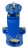 Задвижка шиберная GVKN1331N-2W-Fb-ISO Ду125 Ру16 двусторонняя, межфланцевая, шпиндель - невыдвижной, корпус - чугун GGG40, шибер - нержавеющая сталь 304, уплотнение - NBR, с ISO-фланцем и голым штоком, круглый шток 18, F10 в Перми