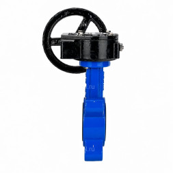 Затвор дисковый поворотный WBV1631E-2W-Fb-H Ду100 Ру16 LUG межфланцевый, корпус - чугун QT450, диск - нержавеющая сталь AISI 304, уплотнение - EPDM, с редуктором RDN RQN3-150Z-T24