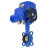 Затвор дисковый поворотный WBV1432N-2W-Fb-H Ду150 Ру16, корпус - чугун GGG50, диск - нержавеющая сталь 316L, уплотнение - NBR, с электроприводом QT-N-015M-O2-220VAC-У1 в Перми