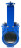 Задвижка шиберная GVKN1331N-2W-Fb-ISO Ду250 Ру10 двусторонняя, межфланцевая, шпиндель - невыдвижной, корпус - чугун GGG40, шибер - нержавеющая сталь 304, уплотнение - NBR, с ISO-фланцем и голым штоком, круглый шток 22, F14 в Перми