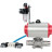 Кран шаровой BV3131P(3pc)-FP-W-ISO-H LONG Ду65 Ру25 полнопроходной, корпус - нержавеющая сталь 304, уплотнение - PTFE, под приварку, с пневмоприводом PA-DA-083, пневмораспределителем 4V320-08 AC220V и БПВ AFC2000 в Перми