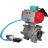 Кран шаровой BV3232P(3pc)-FP-SW-ISO-H Ду100 Ру63 полнопроходной, корпус - нержавеющая сталь SS316, под приварку, с пневмоприводом PA-DA-105, пневмораспределителем 4V320-10 AC220V, магнитным переключателем ALS200D в Перми