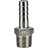Штуцер елочка BF32-T-1/4-8 1/4″х8мм Ду8 Ру16 шланговый, корпус - нержавеющая сталь AISI 316 (CF8M), присоединение - наружная резьба/штуцер в Перми