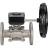 Кран шаровой BV3232P(3pc)-FP-F-ISO-H Ду32 Ру40 трехсоставной из нержавеющей стали SS316, фланцевый, уплотнение - PTFE, полнопроходной с ISO-фланцем и редуктором HAM RQN1-180Z-T40 в Перми