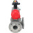 Кран шаровой BV3232P(4pc)-FP-3WL-F Ду40 Ру16 полнопроходной трехходовой, фланцевый, корпус - нержавеющая сталь SS316, с пневмоприводом PA-DA-065 двойного действия и БКВ APL-210N в Перми