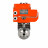 Затвор дисковый поворотный WBV3131E-2W-C-H Ду15 Ру10 кламповый, корпус - пищевая нержавеющая сталь 304, уплотнение - EPDM, с электроприводом QT-N-003EM-O1-24VDC-У1 HARK в Перми