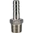 Штуцер елочка BF32-T-1/2-20 1/2″х20мм Ду15 Ру16 шланговый, корпус - нержавеющая сталь AISI 316 (CF8M), присоединение - наружная резьба/штуцер в Перми
