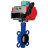 Затвор дисковый поворотный WBV1413E-2W-Fb-H Ду50 Ру16, корпус - чугун GGG50, диск - чугун GGG40, уплотнение - EPDM, с пневмоприводом PA-SA-083, пневмораспределителем 4M310-08 24В NAMUR и магнитным переключателем ALS200D в Перми