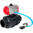 Кран шаровой BV4242E-FP-GRM-ISO Дн100 Ру10 полнопроходной, корпус - НПВХ, шар - НПВХ, уплотнение - EPDM, с пневмоприводом PA-DA-065 и пневмораспределителем 4V320-10 AC220V в Перми