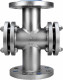 Стекло смотровое SG2-35S-F тип В ГОСТ 21836-2021 Ду50 Ру25 нержавеющая сталь, фланцевое