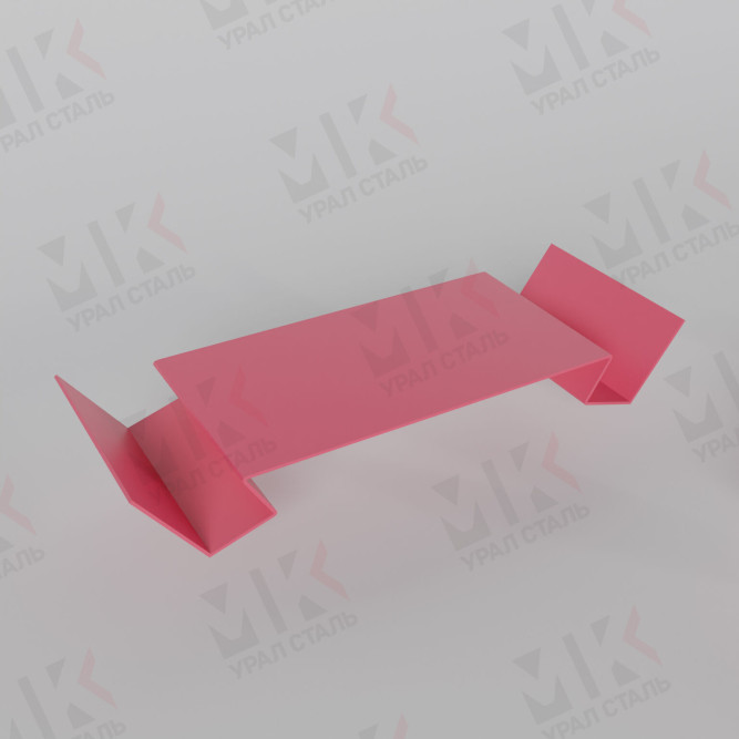 Планка угла внутреннего сложного 2000 мм 0,45 мм Print Elite Cherry Wood TwinColor в Перми