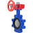 Затвор дисковый поворотный WBV1631E-2W-Fb-H Ду125 Ру16 LUG межфланцевый, корпус - чугун QT450, диск - нержавеющая сталь AISI 304, уплотнение - EPDM, с редуктором HGBF RQN1-180Z в Перми
