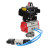 Кран шаровой BV3232P(4pc)-SP-3WL-T-ISO-H Ду10 Ру63, стандартнопроходной, четырехсоставной, корпус - нержавеющая сталь 316, уплотнение - PTFE, внутренняя резьба, с пневмоприводом PA-SA-052, пневмораспределителем 4V320-10 AC220V, БКВ APL-410N Ex в Перми
