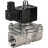 Клапан электромагнитный VS331-NT-NC-24VDC 3/8″ Ду10 Ру10, соленоидный двухходовой, корпус - нержавеющая сталь 304, уплотнение - NBR, резьбовой, нормально-закрытый, прямого действия, катушка - 24В в Перми