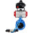 Затвор дисковый поворотный WBV1313E-2W-F-H Ду200 Ру16 фланцевый, корпус - чугун GGG40, диск - чугун GGG40, уплотнение - EPDM, с пневмоприводом PA-DA-140, пневмораспределителем 4V320-08 AC220V и БКВ APL-410N EX в Перми