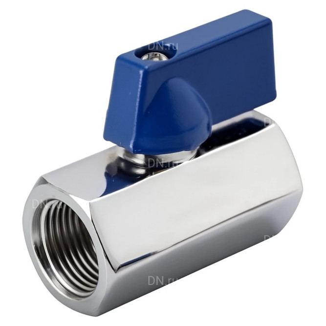Кран шаровой BV3131P-SP-T-H 1/2″ Ду15 Ру63 корпус - пищевая нержавеющая сталь AISI 304 (аналог 08Х18Н10), неполнопроходной, внутренняя/внутренняя резьба, уплотнение - PTFE, с рукояткой в Перми