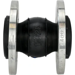 Компенсатор резиновый CR-E25-F Ду200 Ру10, резиновая вставка (корпус) - EPDM, тип присоединения - фланцевый, материал фланцев - сталь углеродистая оцинкованная