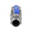 Кран шаровой BV3131P(3pc)-FP-W-ISO-H LONG Ду25 Ру63 полнопроходной, трехсоставной, корпус - нержавеющая сталь 304, уплотнение - PTFE, под приварку, с рукояткой в Перми