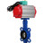 Затвор дисковый поворотный WBV1413E-2W-Fb-H Ду65 Ру16, корпус - чугун GGG50, диск - чугун GGG40, уплотнение - EPDM, с пневмоприводом PA-SA-083 и магнитным переключателем ALS200D в Перми