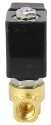 Клапан электромагнитный VS700-PT-NC-24VDC 1 1/2″ Ду40 Ру5 соленоидный двухходовой, корпус - латунь, уплотнение - PTFE, присоединение - внутренняя резьба, прямого действия, нормально закрытый, с нулевым перепадом давления, катушка - 24В