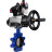 Затвор дисковый поворотный WBV1616N-2W-Fb-H Ду125 Ру16 LUG корпус - чугун QT450, диск - чугун QT450, уплотнение - NBR, с пневмоприводом PA-DA-105-1, пневмораспределителем 4M310-08 AC220V, БКВ APL-410N EX и БПВ AFC2000 в Перми