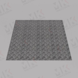Лист рифленый квинтет АМГ2н2Р 2.5х1200х3000