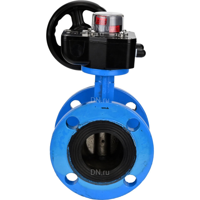 Затвор дисковый поворотный WBV1313E-2W-F-H Ду65 Ру16 фланцевый, корпус - чугун GGG40, диск - чугун GGG40, уплотнение - EPDM, с редуктором HGB RQN1-180Z в Перми