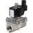Клапан электромагнитный VS331-VT-NC-24VDC 1″ Ду25 Ру10, соленоидный двухходовой, корпус - нержавеющая сталь 304, уплотнение - Viton, резьбовой, нормально-закрытый, прямого действия, катушка - 24В в Перми
