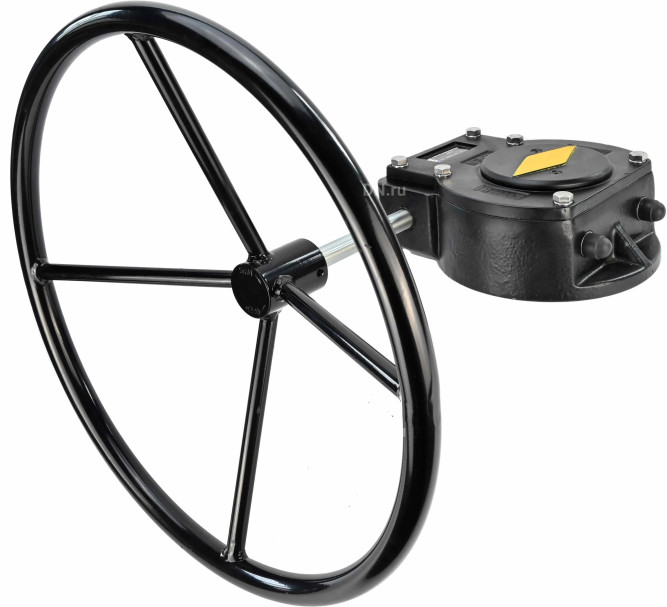 Редуктор четвертьоборотный HARC RQN1-1620Z-T38 корпус - высокопрочный чугун EN-GJS-450-10/ВЧ45 в Перми
