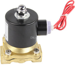 Клапан электромагнитный VS100-NT-NC-24VAC 1/2″ Ду15 Ру10 прямого действия двухходовой, корпус - латунь, присоединение - внутренняя резьба, уплотнение - NBR, нормально-закрытый, катушка - 24 В AC