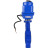 Затвор дисковый поворотный WBV1616N-2W-Fb-H Ду50 Ру16 LUG межфланцевый, корпус - чугун QT450, диск - чугун QT450, уплотнение - NBR, с электроприводом QT-N-003EM-O1-12VDC-У1 blue 12В в Перми