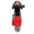 Кран шаровой BV3232P(2pc)-FP-T-ISO-H 3/8“ Ду10 Ру63 полнопроходной двухходовой, нержавеющая сталь SS316, внутренняя резьба, уплотнение - PTFE, с пневмоприводом с возвратными пружинами PA-SA-52 и БКВ APL-410N EX в Перми