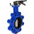 Затвор дисковый поворотный WBV1616N-2W-Fb-H Ду125 Ру16 LUG межфланцевый, корпус - чугун QT450, диск - чугун QT450, уплотнение - NBR, с рукояткой в Перми