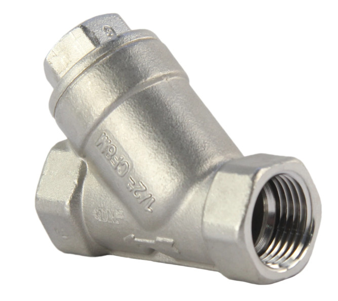 Фильтр сетчатый FMY3232P-T 1/2″ Ду15 Ру16, Y-образный, корпус - нержавеющая сталь 316, резьбовой в Перми