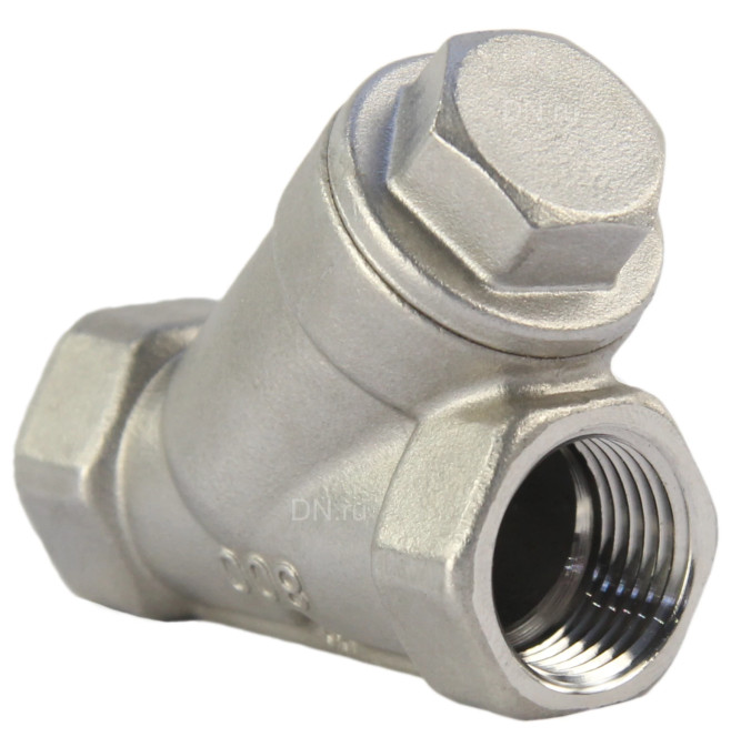Фильтр сетчатый FMY3232P-T 1/2″ Ду15 Ру16, Y-образный, корпус - нержавеющая сталь 316, резьбовой в Перми
