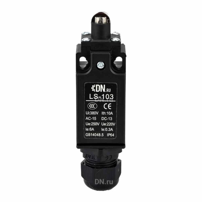 Концевой датчик LS-103 напряжение 250В, максимальный ток 6А в Перми