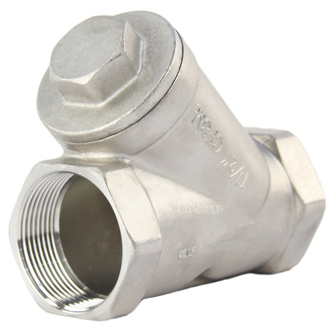 Фильтр сетчатый FMY3232P-T 1 1/2″ Ду40 Ру16, Y-образный, корпус - нержавеющая сталь 316, резьбовой в Перми