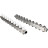 Коллекторная группа GC3-31-10 1″ Ду25 Ру10 отводов — 10, в сборе с терморегулирующими клапанами и запорно-балансировочными клапанами, без переходников, корпус - нержавеющая сталь AISI 304 в Перми