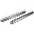 Коллекторная группа GC3-31-11 1″ Ду25 Ру10 отводов — 11, в сборе с терморегулирующими клапанами и запорно-балансировочными клапанами, без переходников, корпус - нержавеющая сталь AISI 304 в Перми