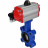 Затвор дисковый поворотный WBV1616N-2W-Fb-H Ду80 Ру16 LUG корпус - чугун QT450, диск - чугун QT450, уплотнение - NBR, с пневмоприводом PA-SA-105 и пневмораспределителем 4M310-08 DC24V в Перми