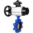 Затвор дисковый поворотный WBV1616E-2W-Fb-H Ду125 Ру16 LUG корпус - чугун QT450, диск - чугун QT450, уплотнение - EPDM, с пневмоприводом PA-DA-105-1, пневмораспределителем 4M310-08 DC24V и БКВ APL-210N в Перми